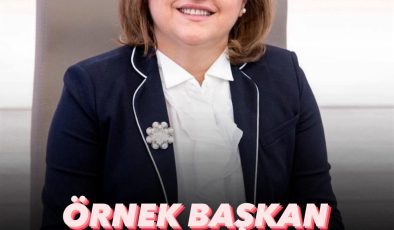 FATMA ŞAHİN O BİR ÖRNEK BAŞKAN..