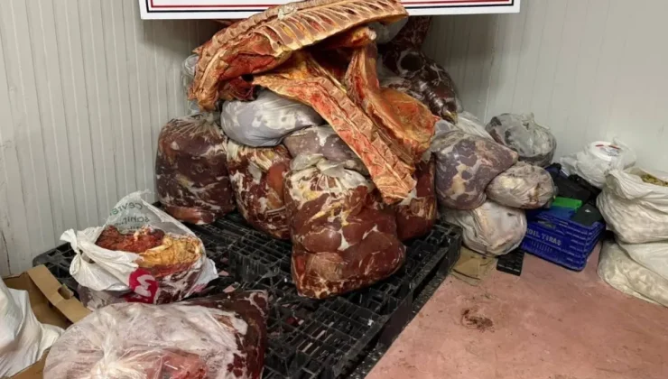 Başkentte 11 bin 400 kilogram sahte et ve gıda ele geçirildi