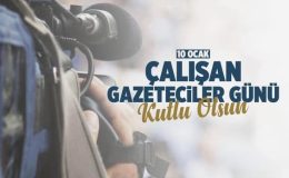 KUMLUCA BELDESİNİN EFSANE BAŞKANI İSMAİL CAN,DAN 10 OCAK GAZETECİLER GÜNÜ MESAJI