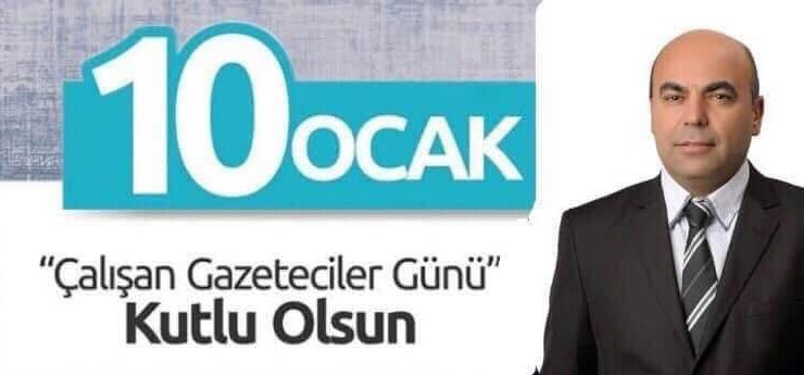 Şeref Emiroğlu.10 ocak gazeteciler gününü kutladı.