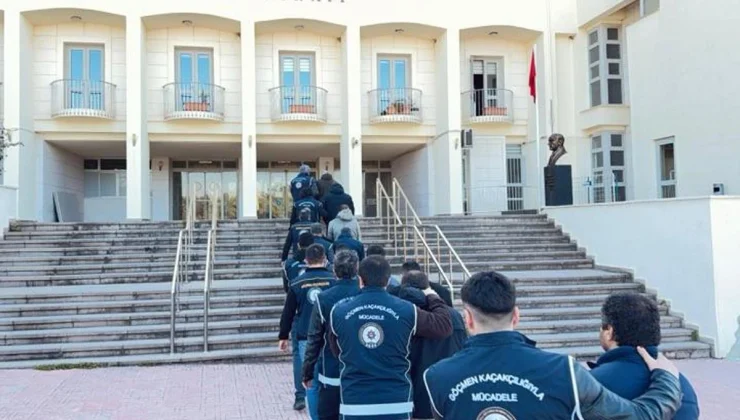 33 Kaçak Göçmen Yakalandı: 9 Organizatör Tutuklandı