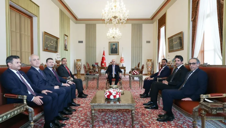 TBMM Başkanı Kurtulmuş, büyükelçileri kabul etti