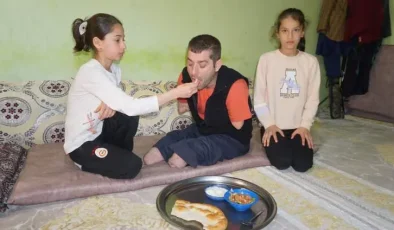 İş kazasında kollarını ve ayaklarını kaybetti! Hayatı kızının paylaştığı video ile değişti